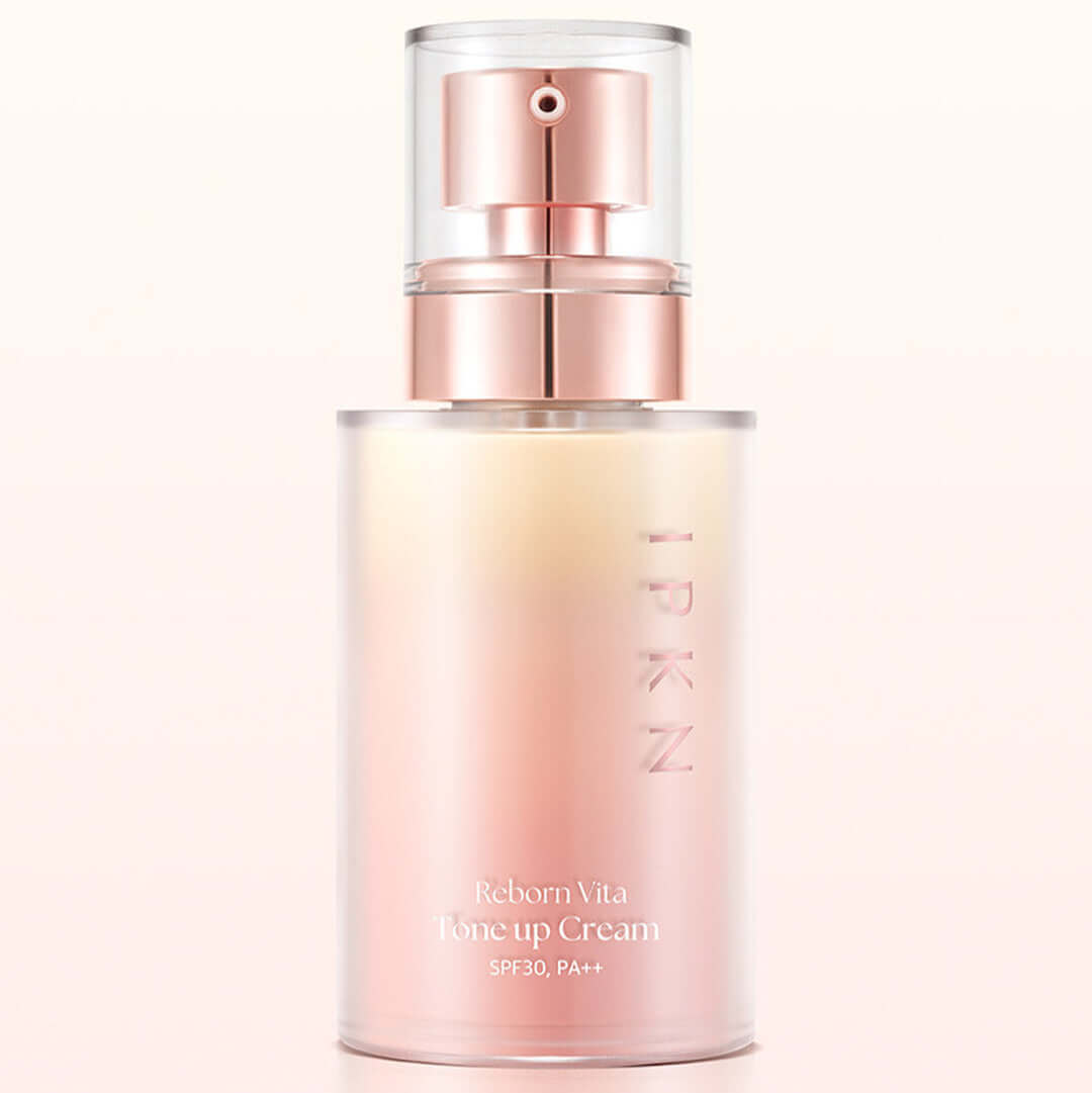 IPKNRibbon Vita Tone Up Cream 53ml in elegant pink and gold packaging