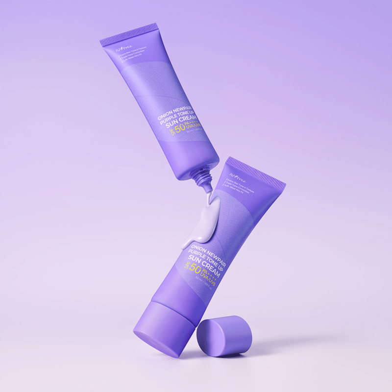 ISNTREE Onion Newpair Purple Tone-Up Sunscreen 50ml