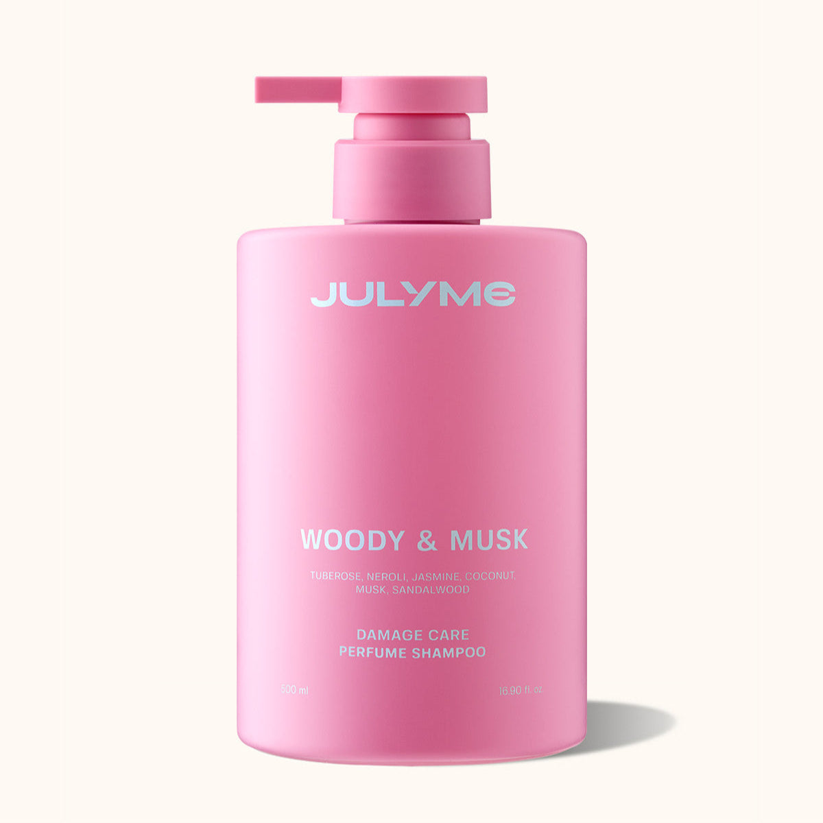 JULYME Damage Care Collagen Shampoo 500ml (Woody & Musk) bottle front view