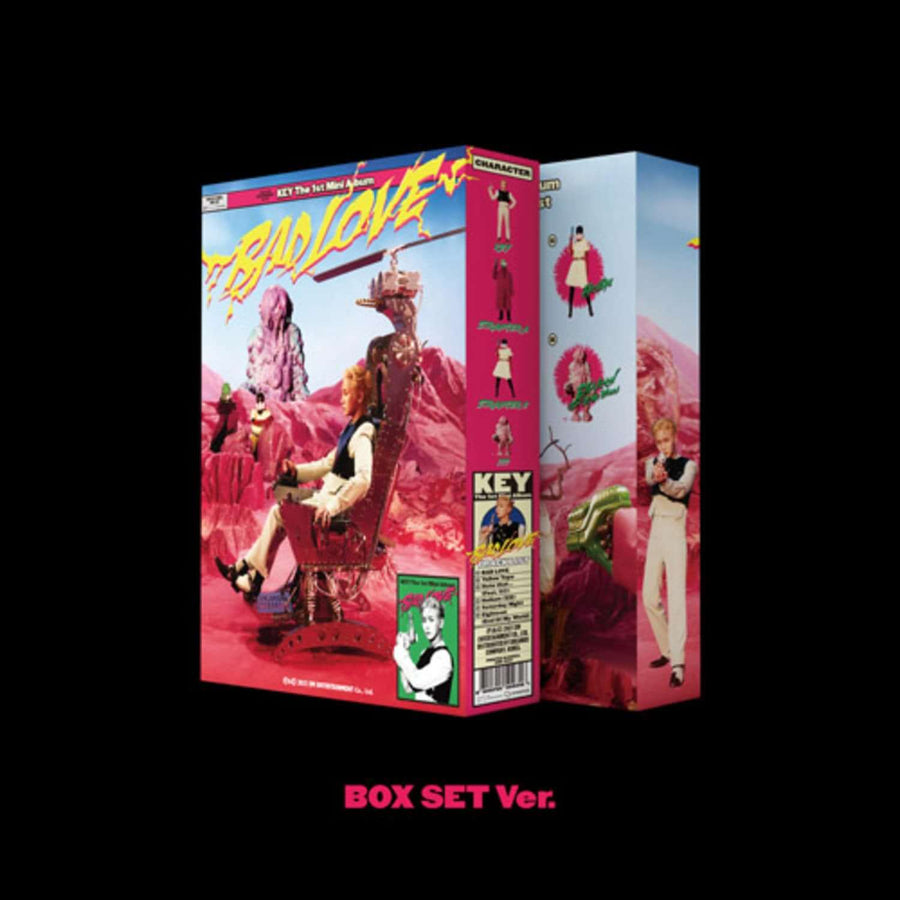Key - 1st Mini Album_bad Love(Box Set Ver.) - Kpop アルバム