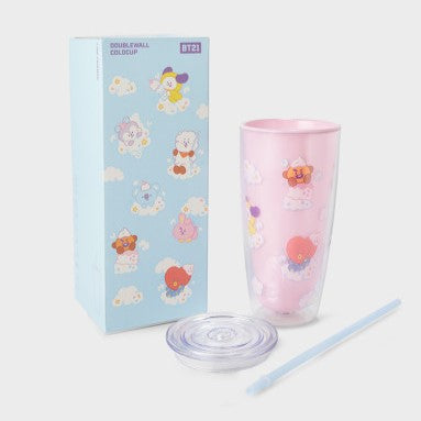 LINE FRIENDS BT21 On The Cloud Edition Cup Holder 720ml | Kool Seoul