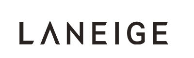 Laneige logo in black lettering on a white background
