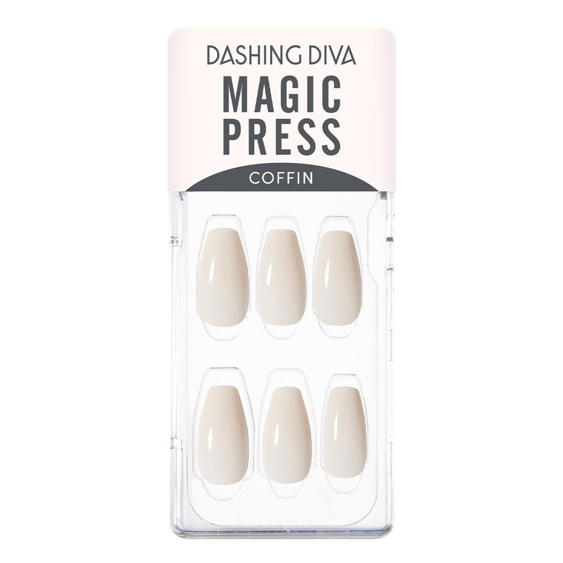 DASHING DIVA MAGIC PRESS Ivory - Coffin | Kool Seoul