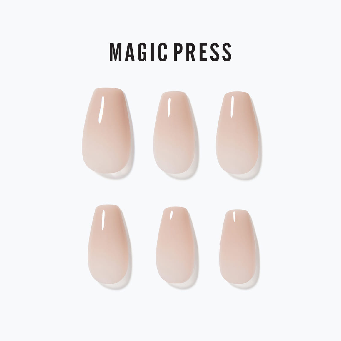 DASHING DIVA MAGIC PRESS Rose Beige - Coffin | Kool Seoul