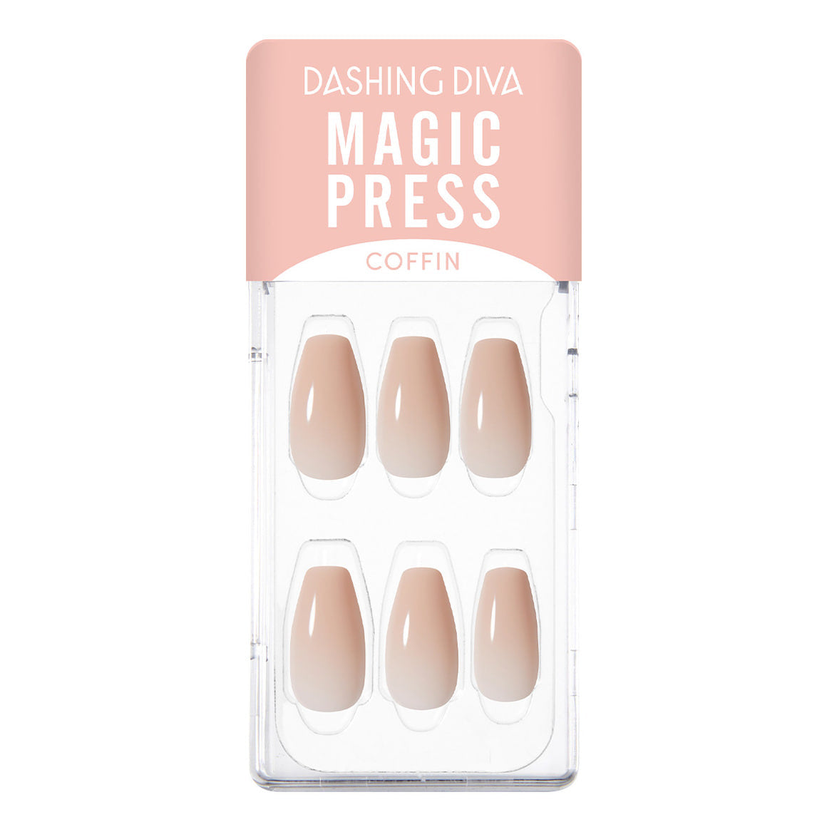 DASHING DIVA MAGIC PRESS Rose Beige - Coffin | Kool Seoul