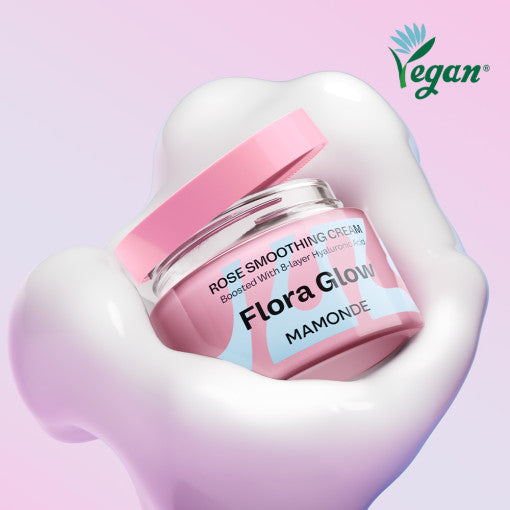 MAMONDE Flora Glow Rose Smoothing Cream 50ml | Kool Seoul