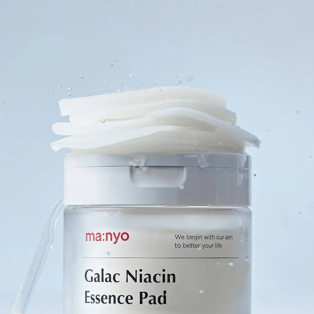MANYO Galac Niacin Essence Pad 80 Sheets - Hydrating skincare pad for glowing skin