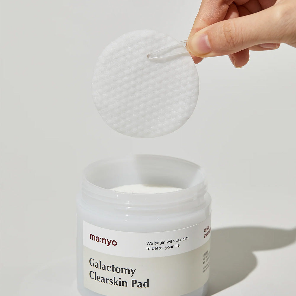 MANYO Galactomy Clear Skin Pads 60 sheets disponible sur Ma petite Coree, ton Eshop 100% K-beauty en direct de Seoul