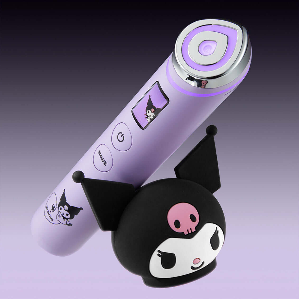 MEDICUBE AGE R Booster Pro Kuromi Edition - LIMITED skincare device with Kuromi character design, purple color, and unique features.