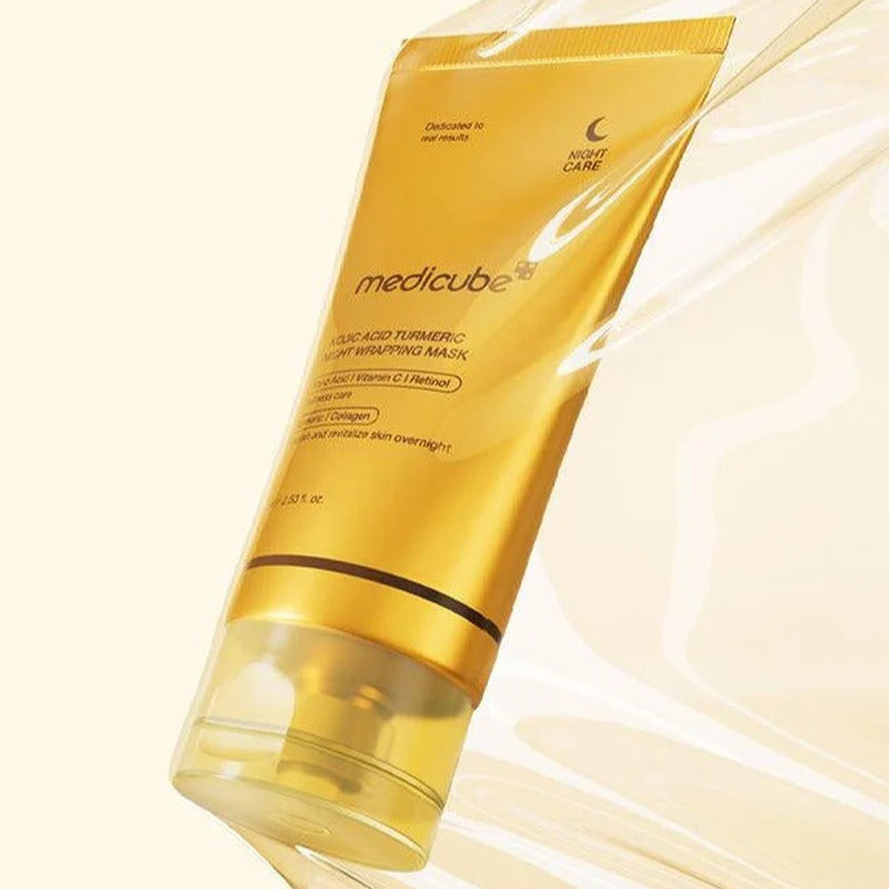 MEDICUBE Kojic Acid Turmeric Vita Wrapping Mask 75ml
