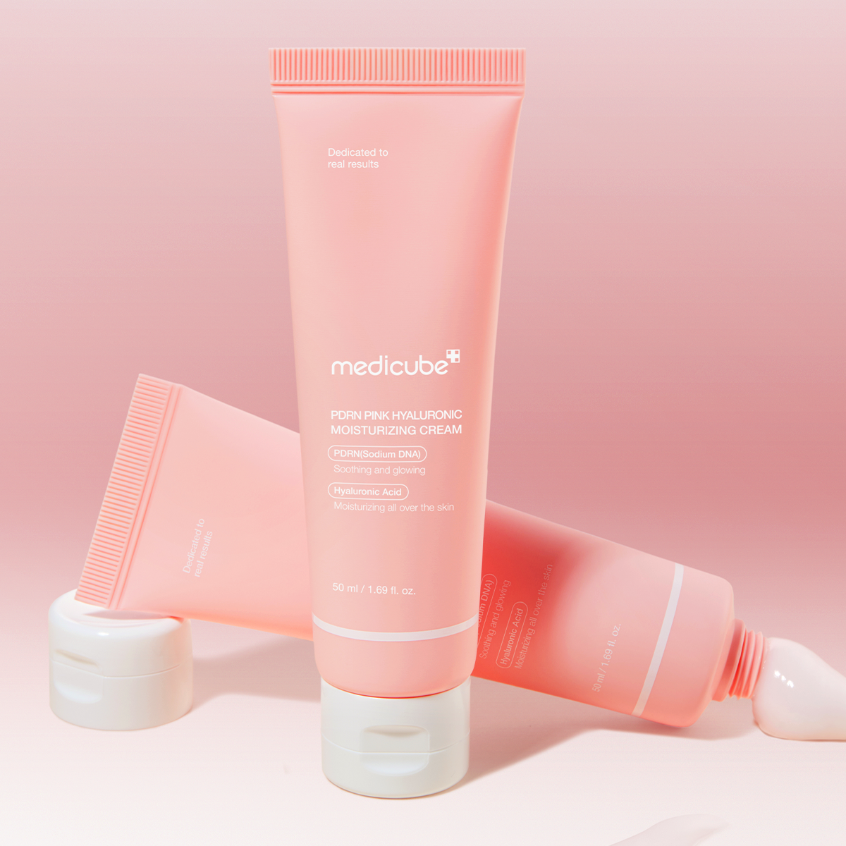 MEDICUBE PDRN Pink Hyaluronic Moisturizing Cream 50ml | Kool Seoul