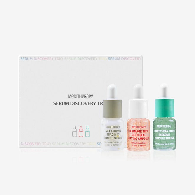 MEDITHERAPY Serum Discovery Trio disponible sur Ma petite Coree, ton Eshop 100% K-beauty en direct de Seoul