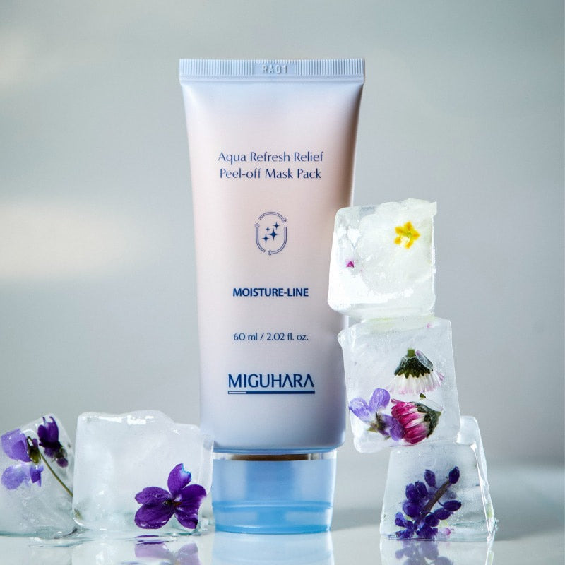 Miguhara アクアリフレッシュ リリーフピールオフマスクパック 60ml