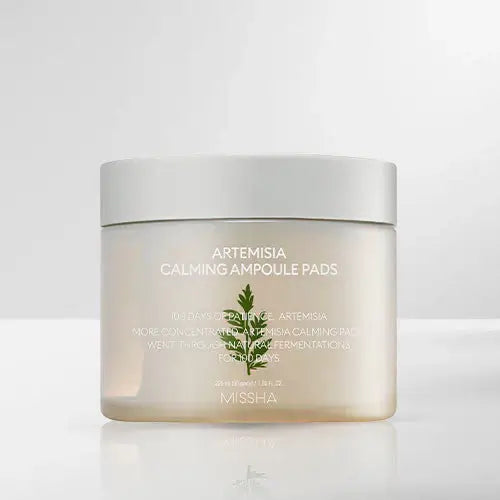 MISSHA Artemisia soothing spot pack - calming ampoule pads in a jar