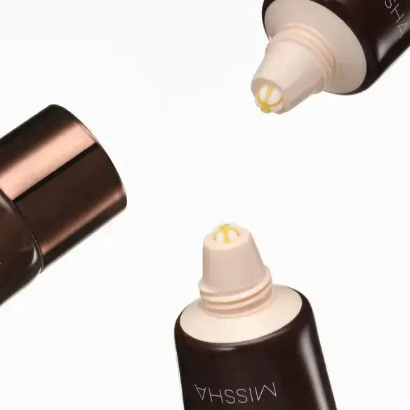 Tube design of MISSHA BIPOLEN RENEW AMPOULE CREAM 60ml, open cap showing cream texture.