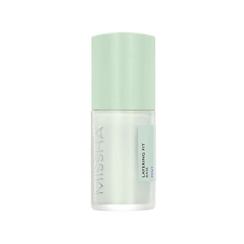 MISSHA Layering Fit Base 35ml bottle in mint green option