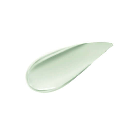 Texture of MISSHA Layering Fit Base 35ml highlighting its smooth application and light green color for perfect skin preparation.