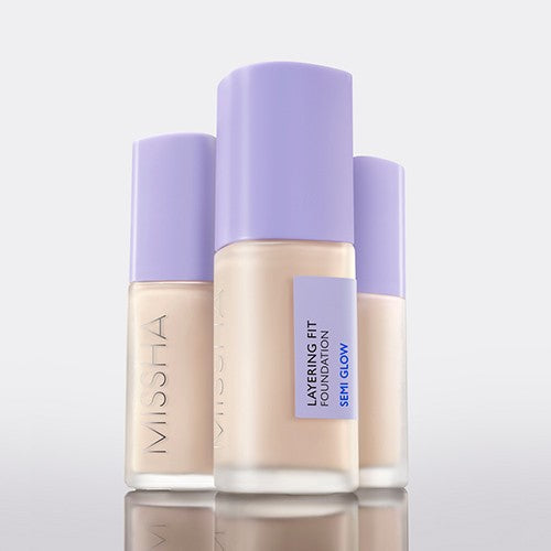 MISSHA Layering Fit Foundation Semi Glow 35ml | Kool Seoul