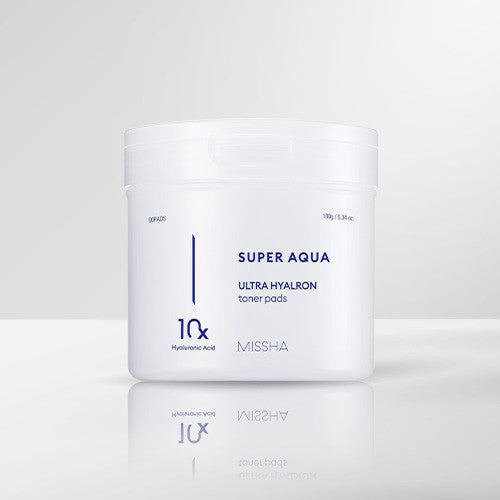 MISSHA Super Aqua Ultra Hyalon Toner Pad 180g | Kool Seoul