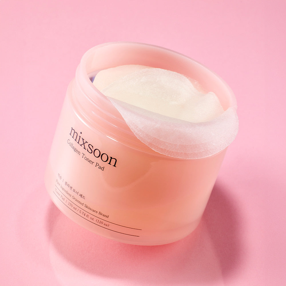 MIXSOON Collagen Toner Pad disponible sur Ma petite Coree, ton Eshop 100% K-beauty en direct de Seoul