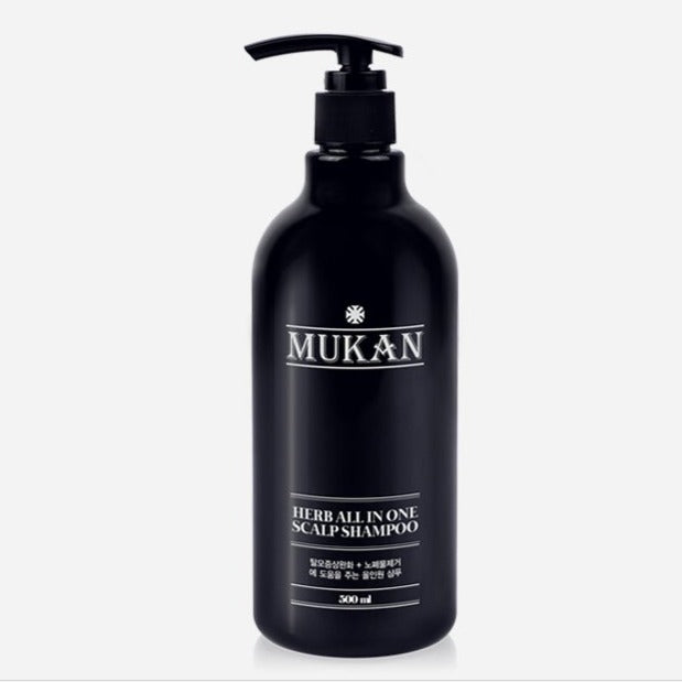 MUKAN Herb All In One Scalp Shampoo 500ml | Kool Seoul