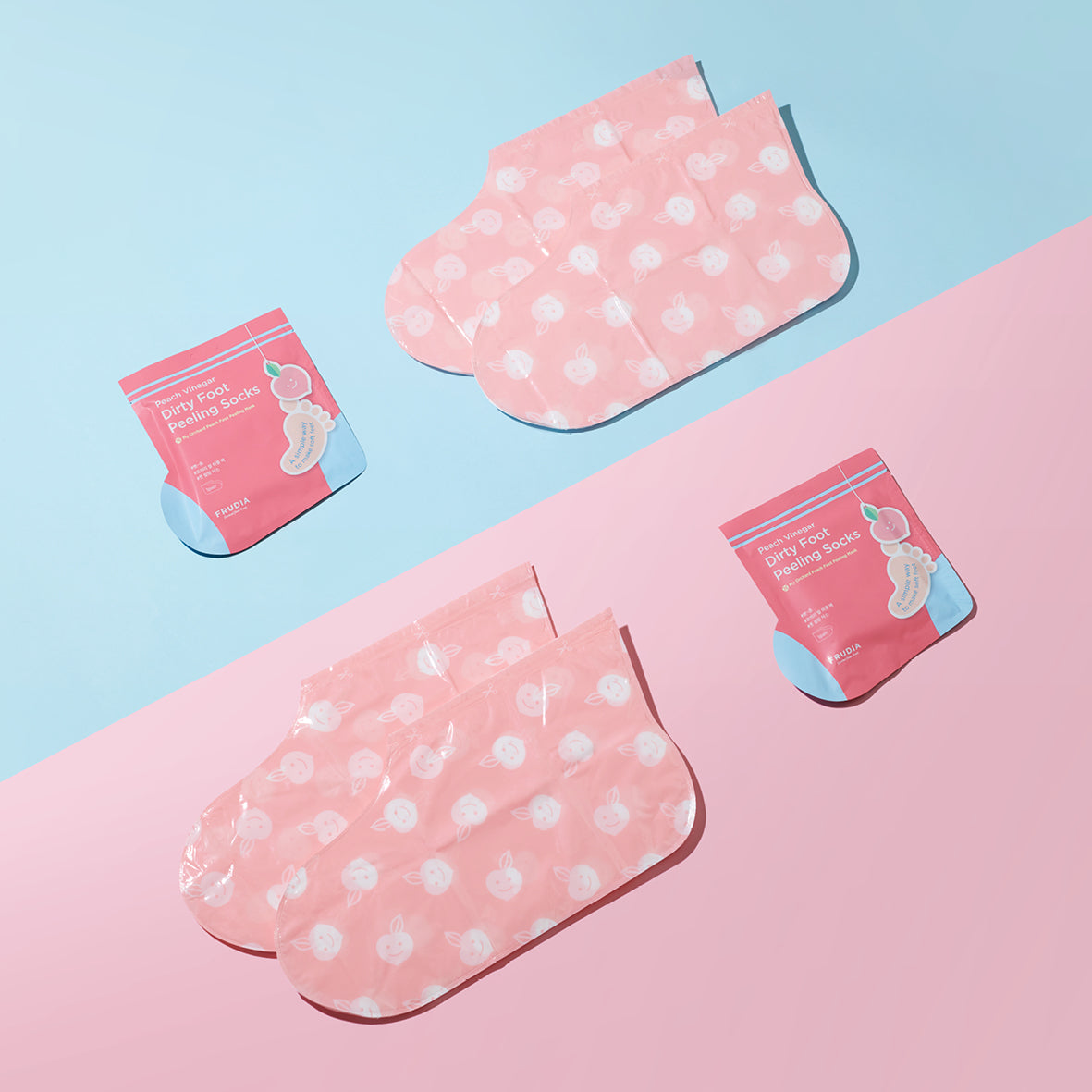 FRUDIA My Orchard Peach Foot Peeling Mask | Kool Seoul