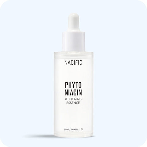 NACIFIC Phyto Niacin Whitening Essence bottle for radiant and hydrated skin with niacinamide and patented whitening ingredient.