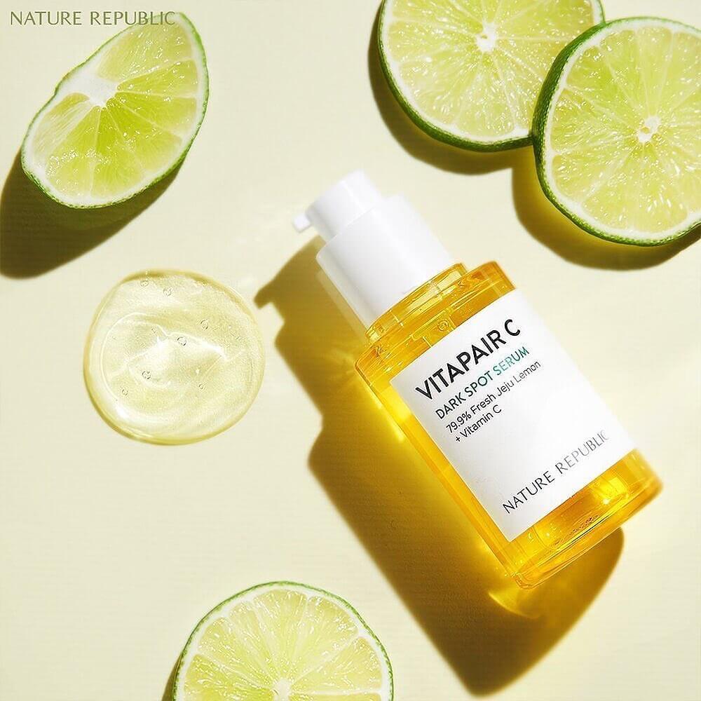 NATURE REPUBLIC Vitapair C SPot Serum 45ml with lime slices