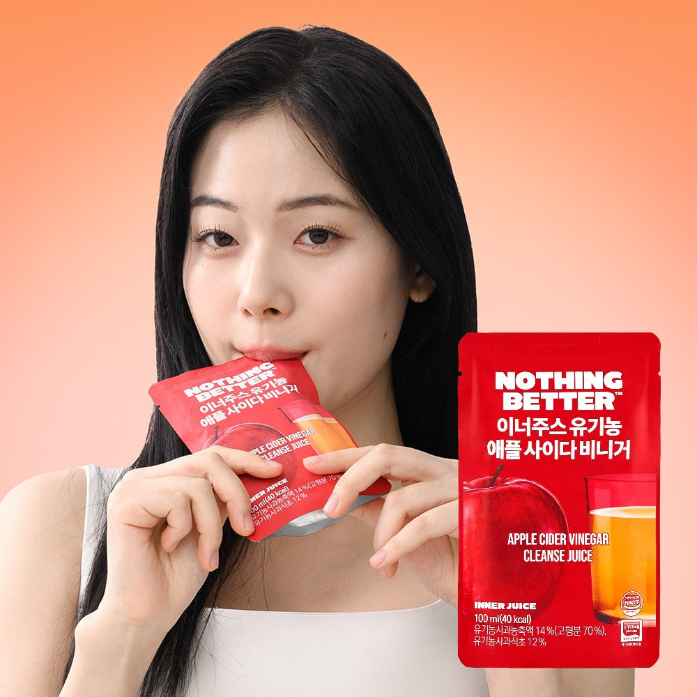 NOTHING BETTER Inner Juice Apple Cider Vinegar Cleanse Juice (X24)