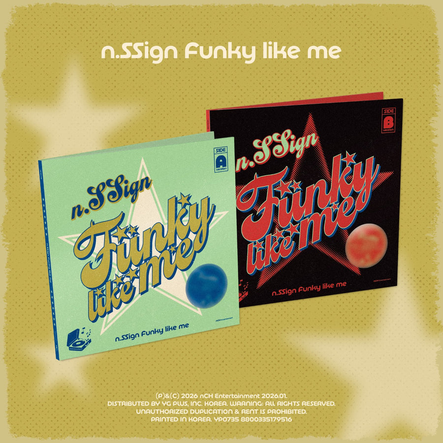 N.Ssign - Funky Like Me(ランダム1枚/2種) - Kpopアルバム
