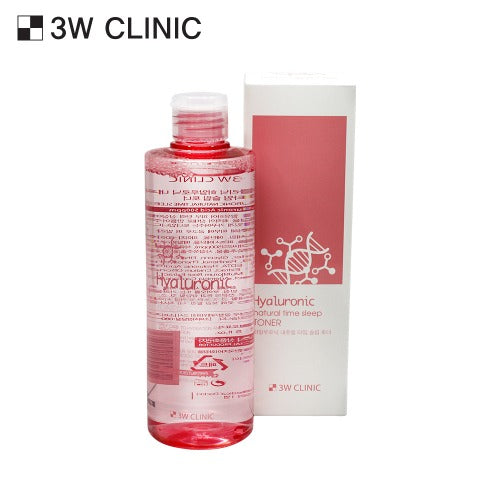 3W CLINIC Natural Time Sleep Toner 300ml | Kool Seoul