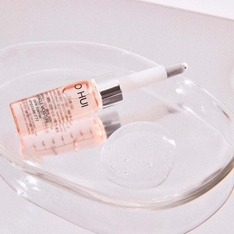 Ohui Miracle Moisture Pink Barrier Ampoule 777 7ml