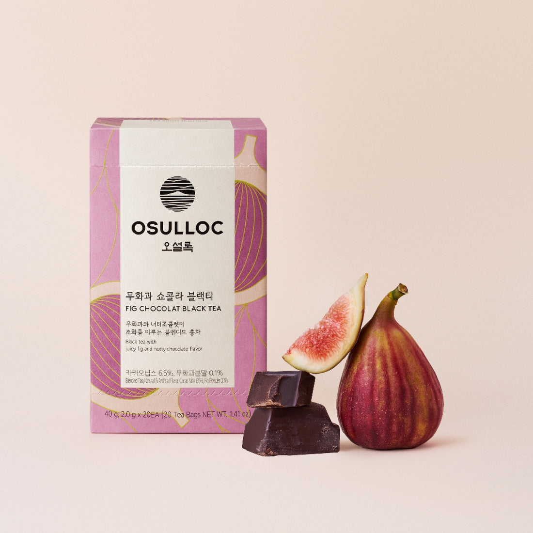 OSULLOC Fig Chocolate Black Tea 20 P