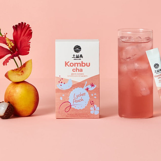 OSULLOC Kombucha Lychee Peach & Cala Mango Set | Kool Seoul