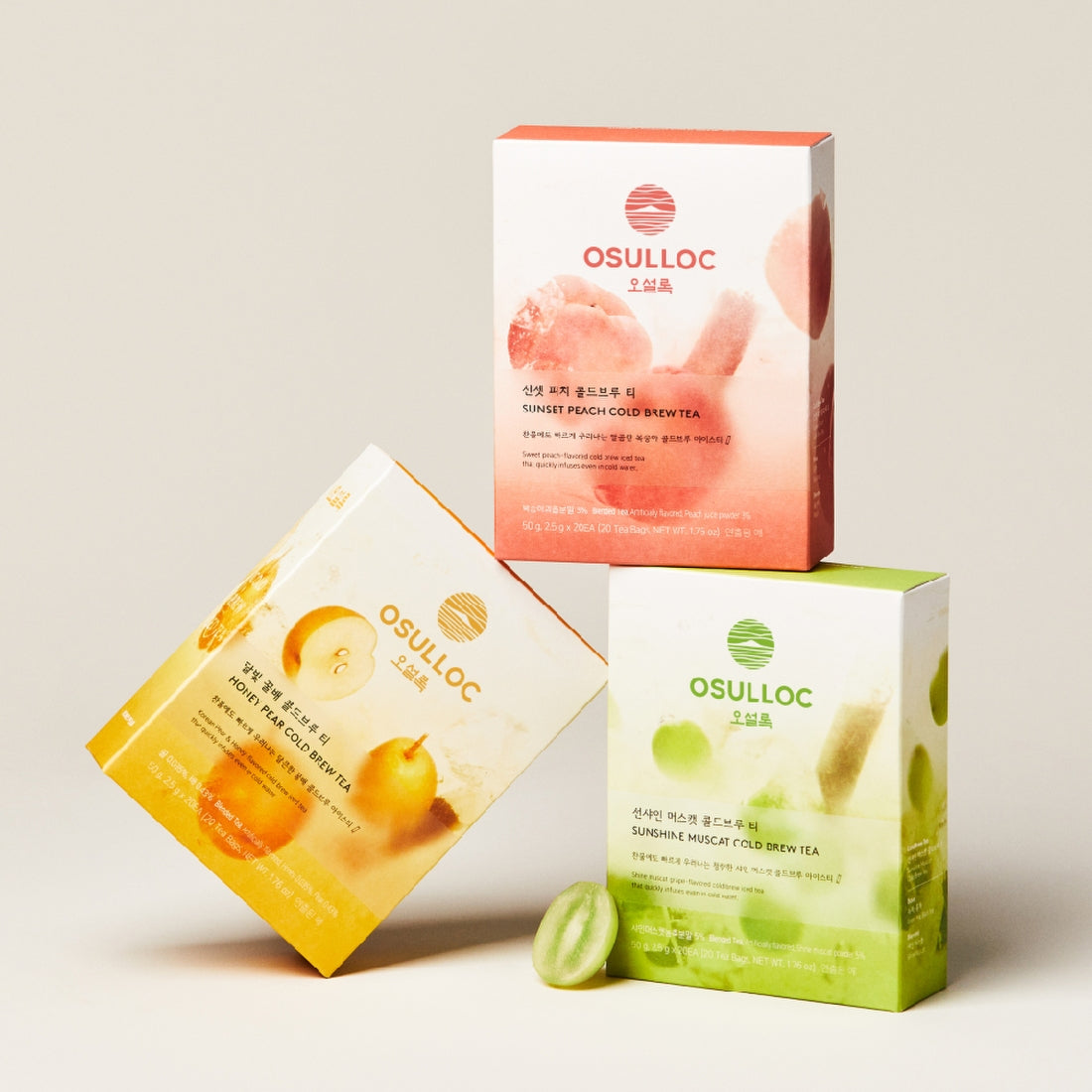 OSULLOC Sunset Peach Cold Brew Tea 20 P