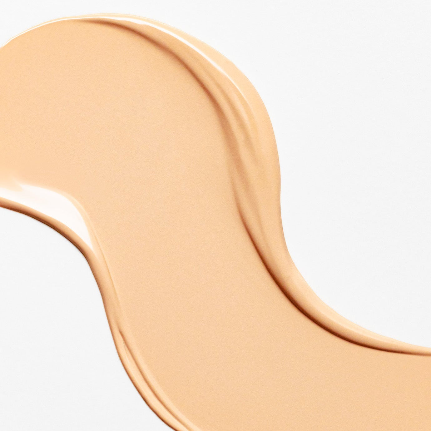 Swatch of PARNELL Cicamanu Skin Fit Foundation 30g with smooth texture on a white background.