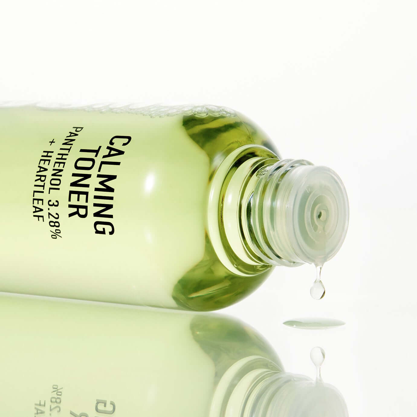 PARNELL Panthenol 3.29 Heartleaf Calming Toner 200ml bottle with liquid drip