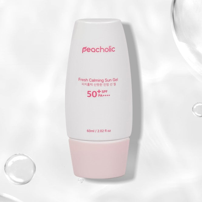 PEACHOLIC Fresh Calming Sun Gel 60ml | Kool Seoul