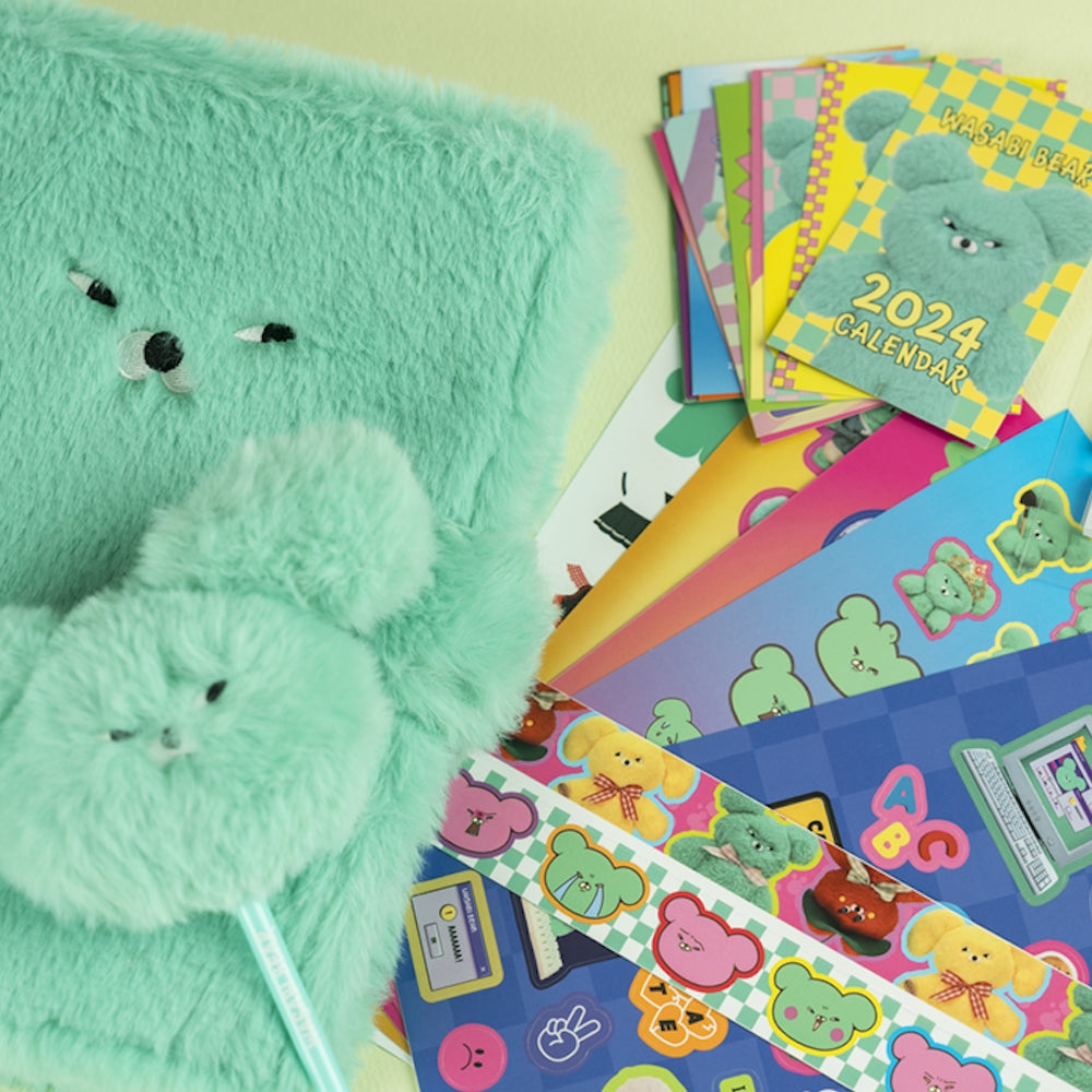 PINKFOOT Wasabi Bear Diary | Kool Seoul
