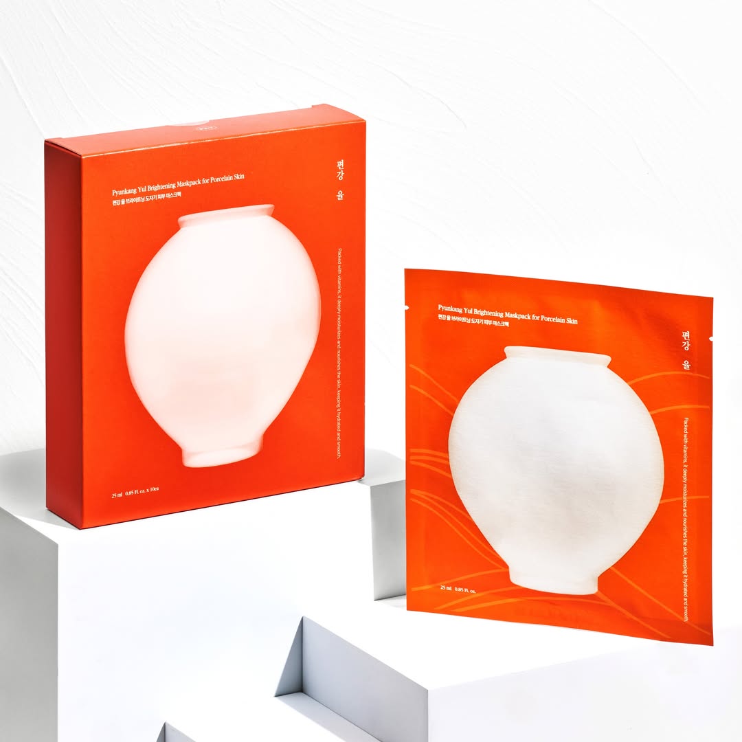 PYUNKANG YUL Brightening Porcelain Skin Mask Pack 10 pieces disponible sur Ma petite Coree, ton Eshop 100% K-beauty en direct de Seoul