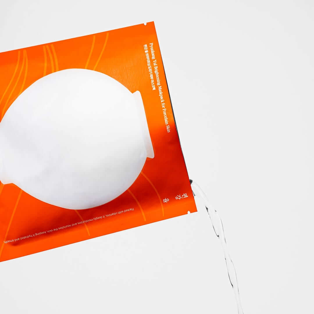 PYUNKANG YUL Brightening Porcelain Skin Mask Pack 10 pieces packaging design