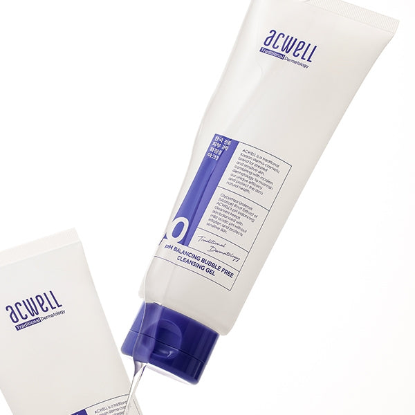 ACWELL Ph Balancing Bubble Free Cleansing Gel 160ml | Kool Seoul