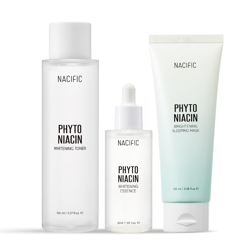 NACIFIC Phyto Niacin Whitening 3 Set (Toner+Mask+Essence) | Kool Seoul