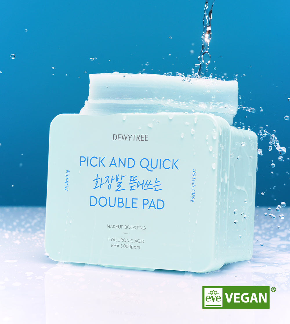 DEWYTREE Pick & Quick Makeup Boosting Double Pad (x100) | Kool Seoul