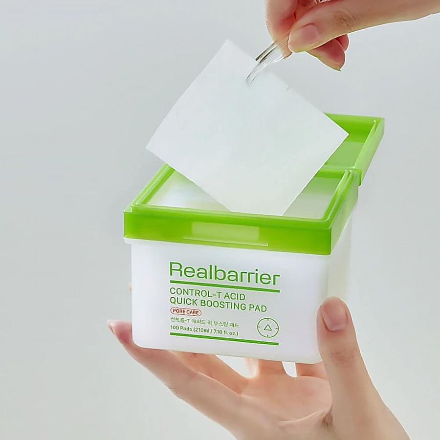 Real Barrier Control-T Acid Quick Boosting Pads 100 Sheets