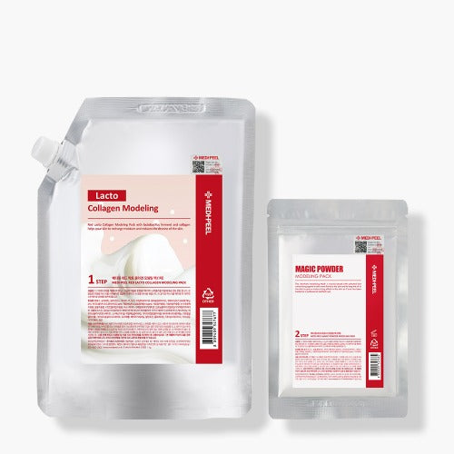 MEDIPEEL Red Lacto Collagen Modeling Pack Set 1kg (Modeling Pack+Powder) | Kool Seoul