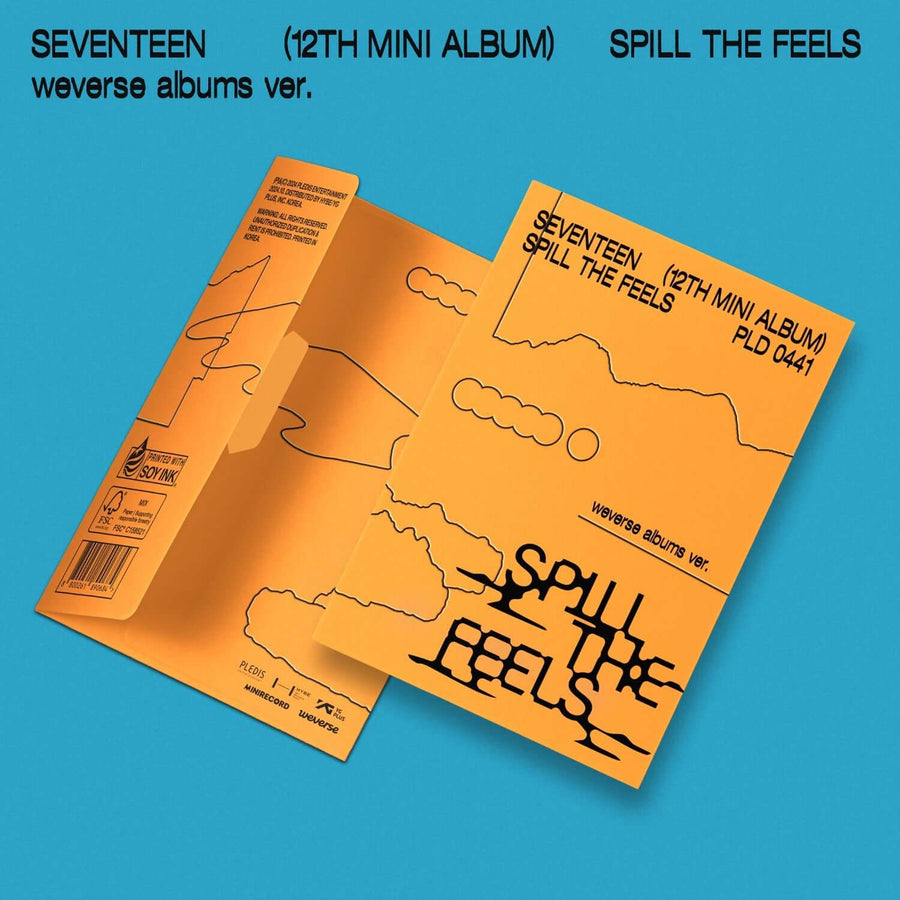 SEVENTEEN - 12th Mini Album 'Spill The Feels' (Weverse Albums Ver.) (ランダム) - Kpop アルバム