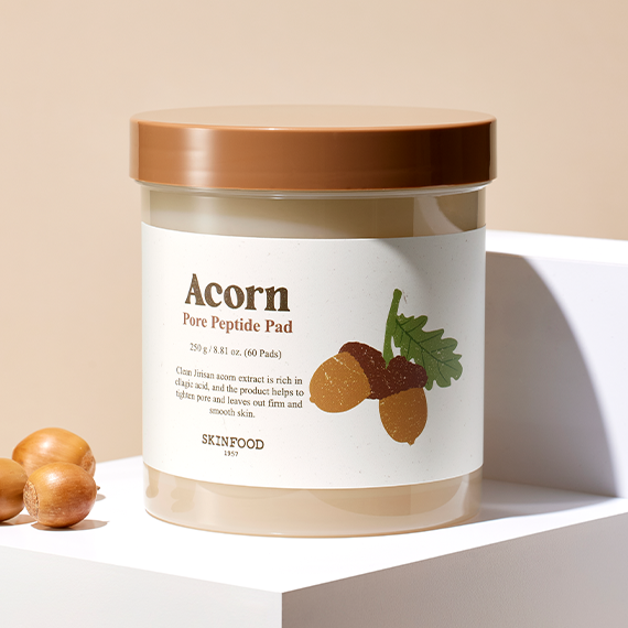 SKINFOOD Acorn Pore Peptide Pad 250g | Kool Seoul