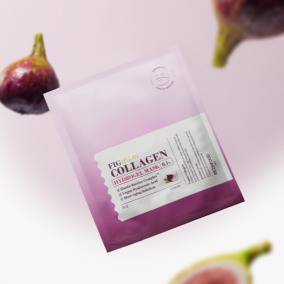 SKINFOOD Fig Vegan Collagen Hydrogel Mask | Kool Seoul