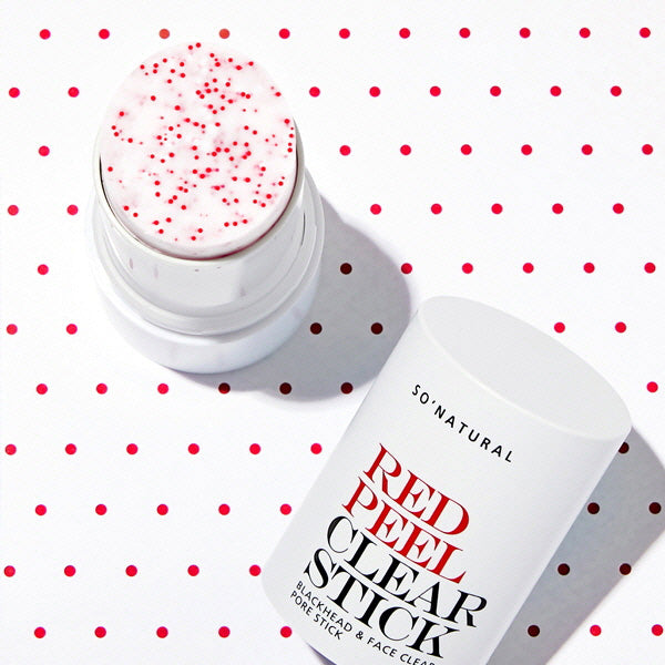 SO NATURAL Red Peel Clear Stick 23g | Kool Seoul